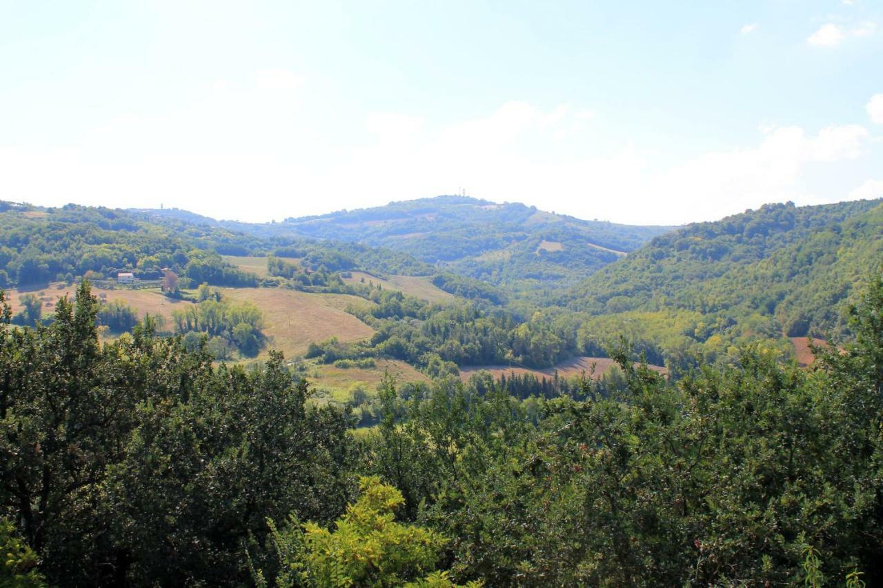 La Rupe Del Falco Monteciccardo Exteriör bild